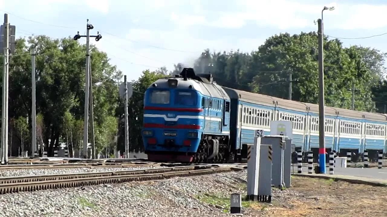 Поезд маглев фото Дизель-поезд ДДБ1-007 сообщением Могилёв - Витебск - YouTube