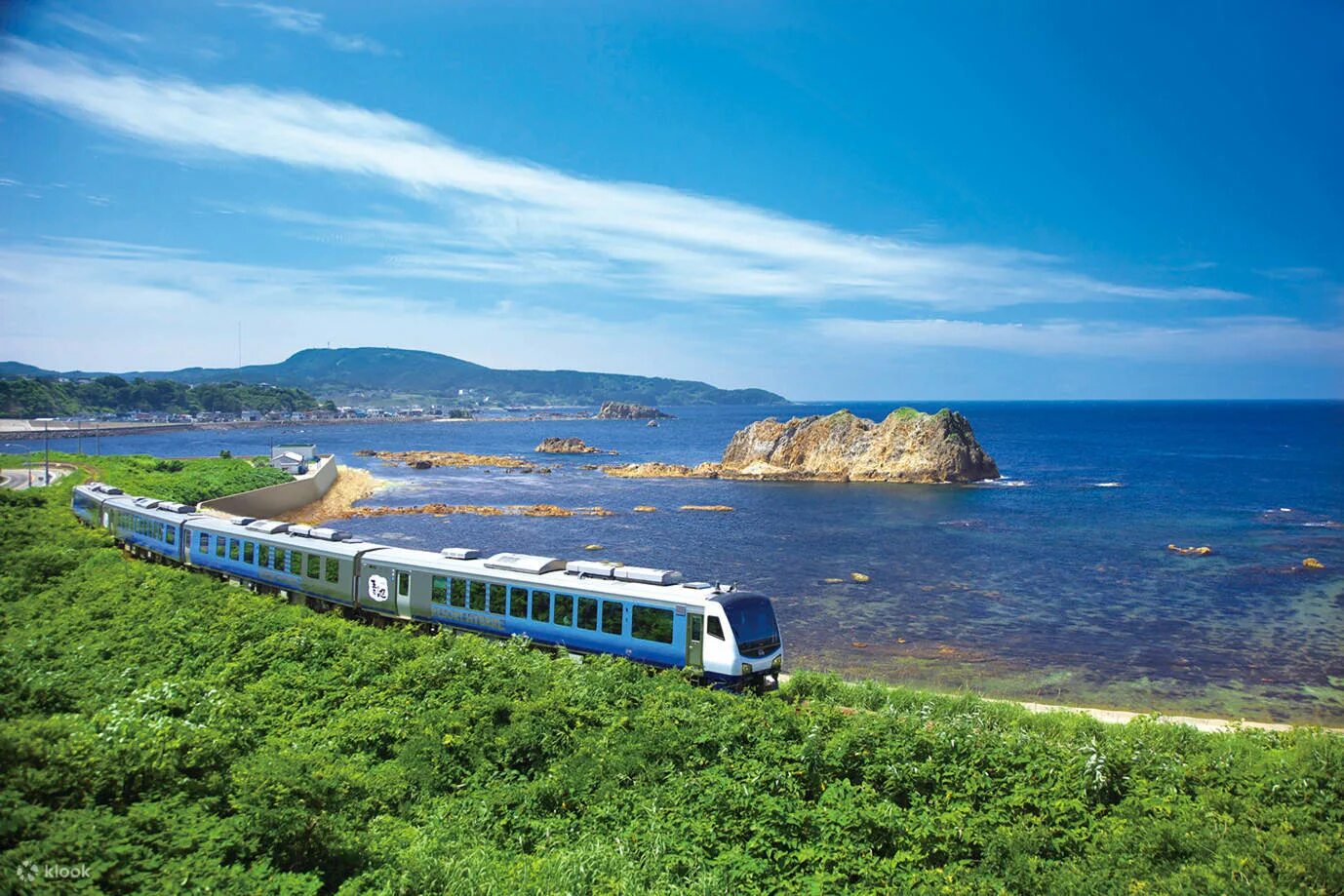 Поезд море фото Buy 5 Days JR EAST PASS Tohoku Area Online - Klook Australia