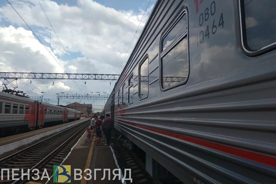 Поезд москва пенза фото На ноябрьские праздники между Москвой и Пензой будет курсировать дополнительный 