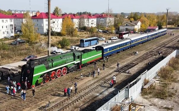 Поезд переславль залесский фото 17 years later, for the first time, and never again: a passenger train visited P