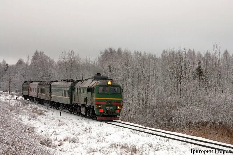 Поезд псков фото Памяти пригородных поездов Псковской области... - Grigory Egorov - LiveJournal