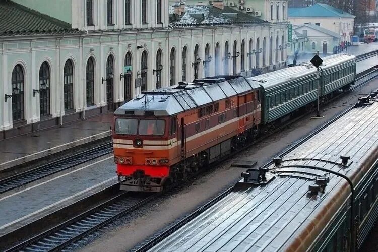 Поезд псков фото Пригородные поезда между Псковом и Великими Луками начнут курсировать с 17 июля 