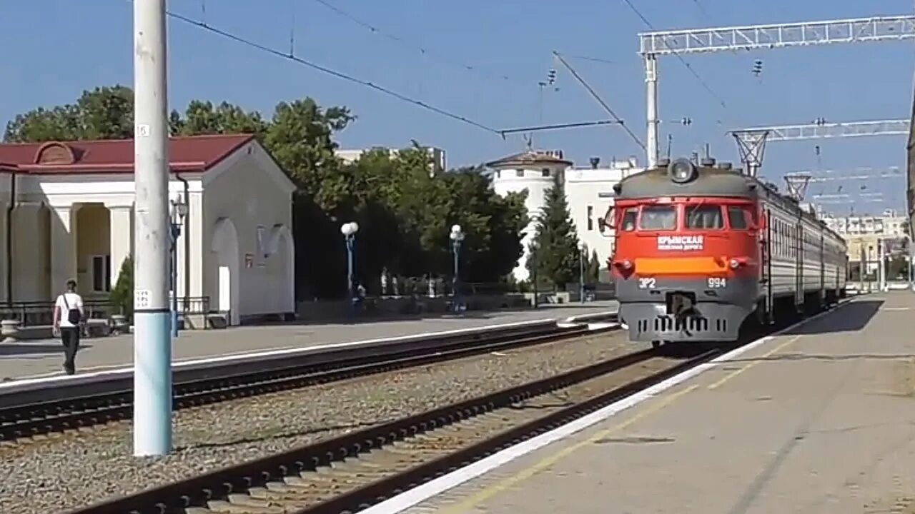 Поезд санкт петербург евпатория фото С 1 июля отправиться поезд 179/180 Санкт-Петербург-Евпатория - YouTube