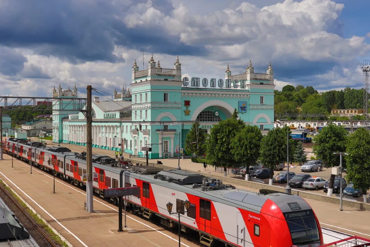 Поезд смоленск фото Пригородное сообщение между Смоленском и белорусскими городами становится реальн