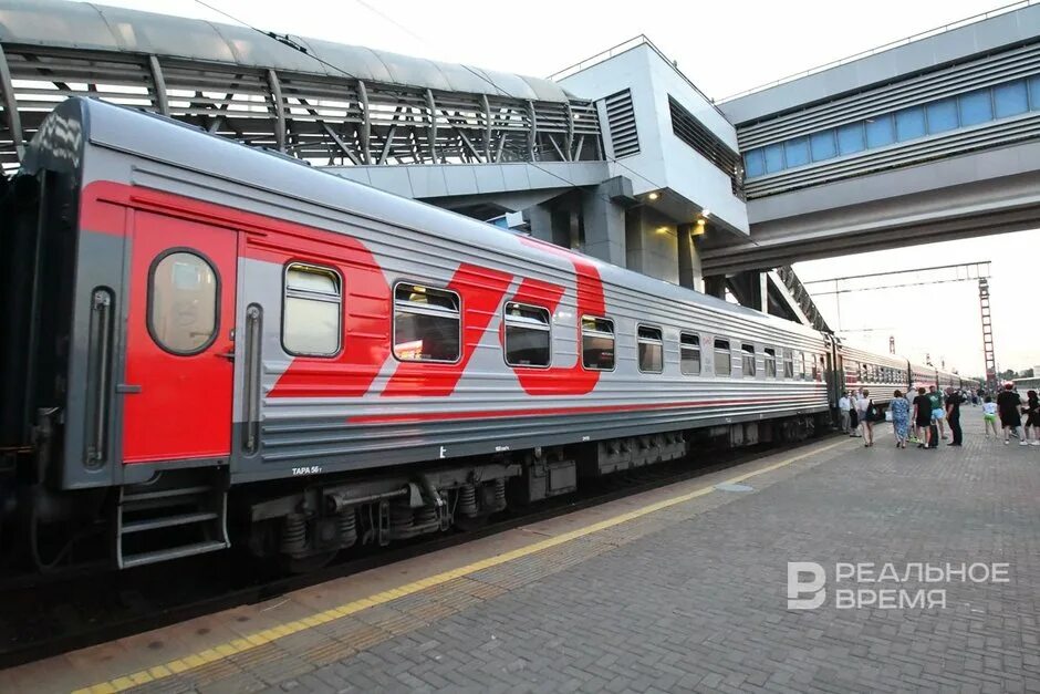 Поезд татарстан фото В фирменном поезде снова зазвучал сайдашевский марш Красной Армии - Реальное вре