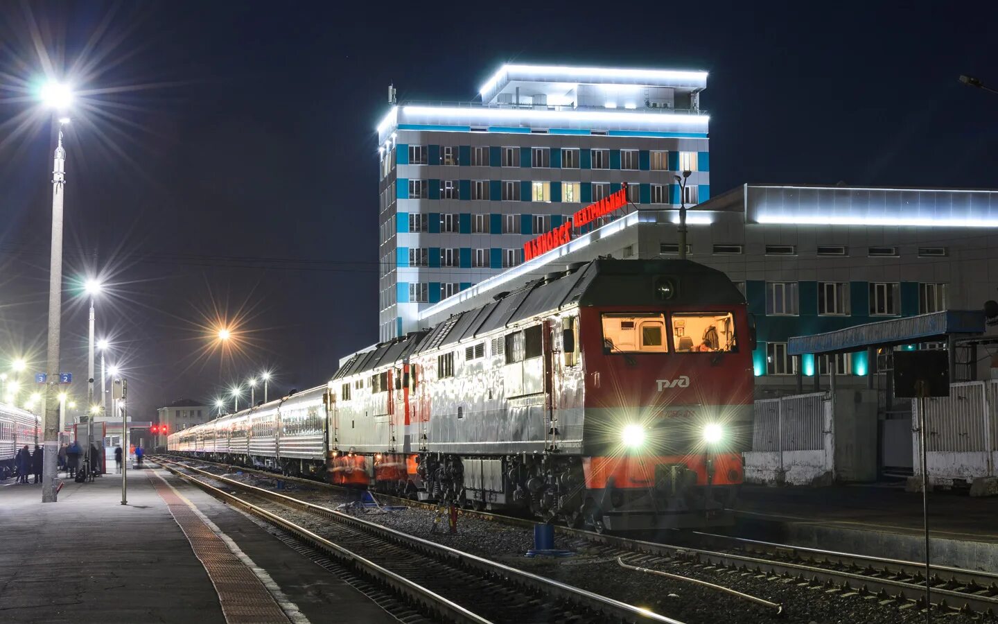 Поезд ульяновск фото ТЭП70БС-314 - Zdjęcie - RailGallery