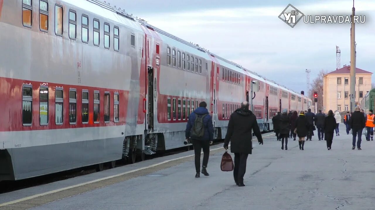 Поезд ульяновск москва фото 16 причин, чтобы посетить Ульяновскую область. В Москву отправился двухэтажный п