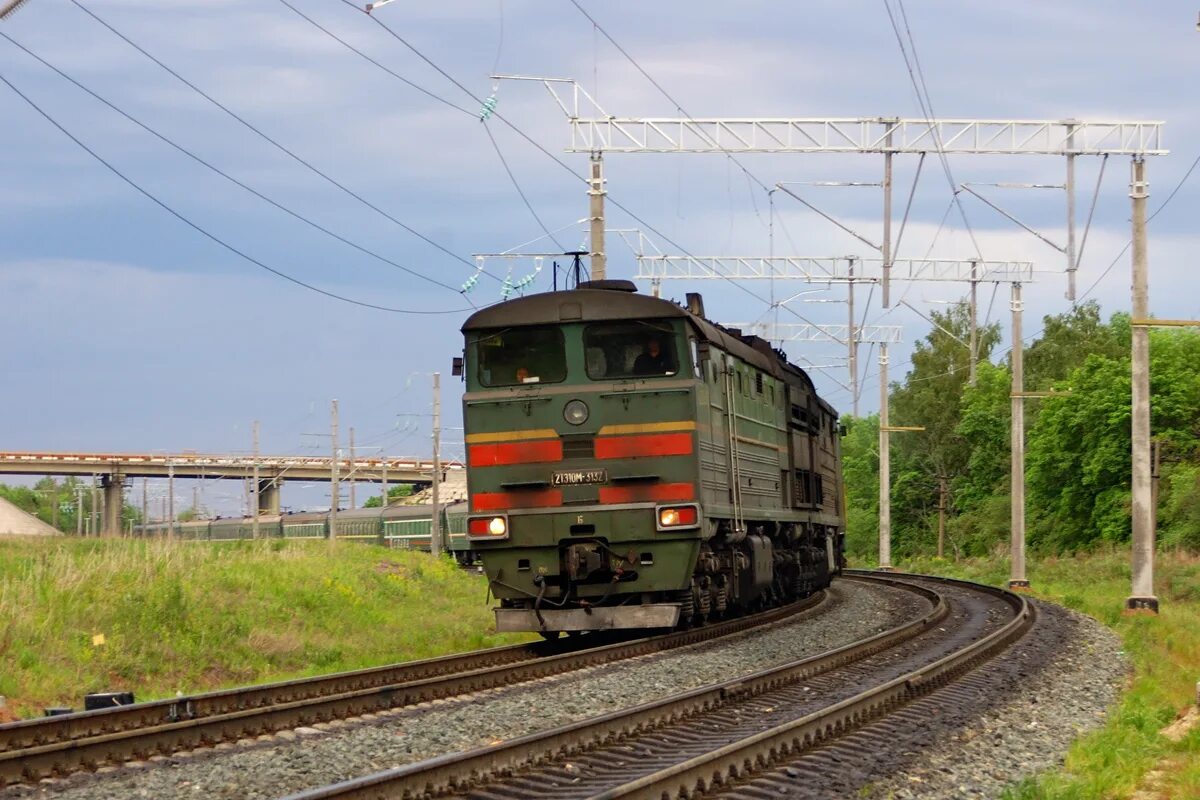 Поезд волгоград нижневартовск фото 2ТЭ10М-3132 - Zdjęcie - RailGallery