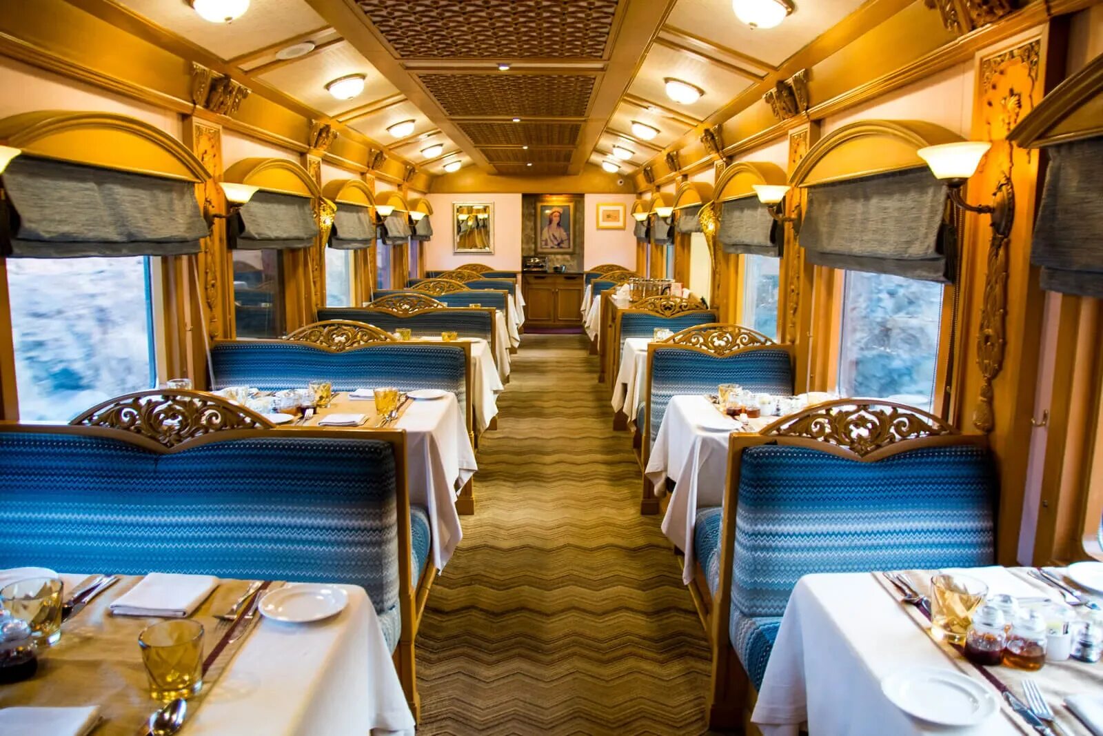 Поезд золотой орел фото внутри вагона The Deccan Odyssey Train, All About The Luxury Side of India