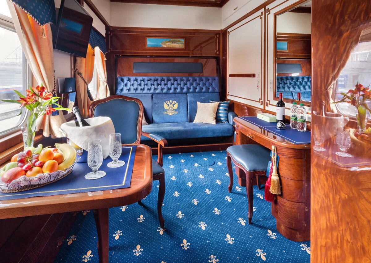 Поезд золотой орел фото внутри вагона This is what the most luxurious train ride in Russia looks like (PHOTOS) - Russi