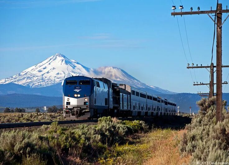 Поезда америки фото AMTK P42DC 147 / Dorris, CA - Trainspo Amtrak, Train pictures, Travel usa