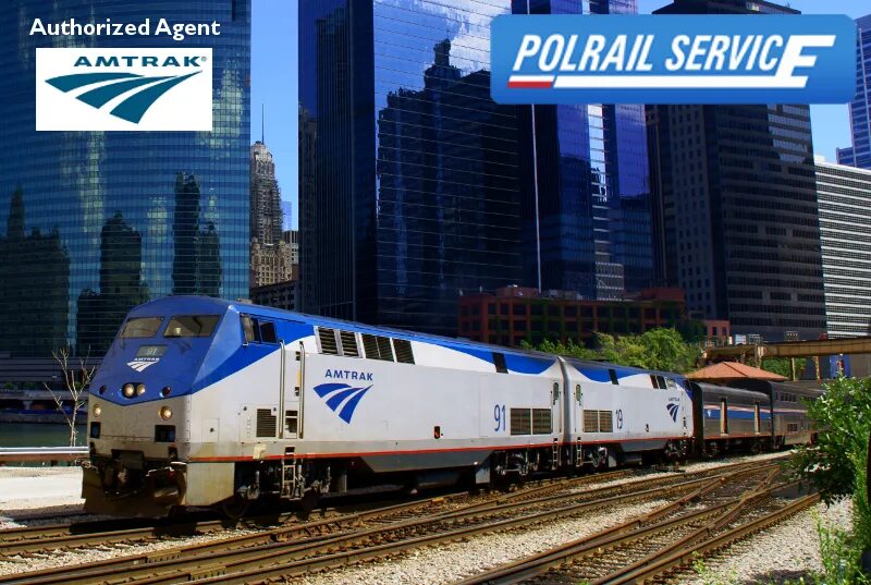 Поезда америки фото Train travel in the USA - Polrail Service