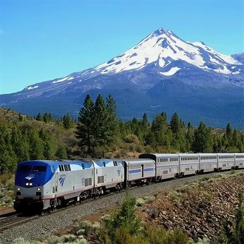 Поезда америки фото Мастерская Steam::Amtrak and freight trains in California - railfan video in 4K