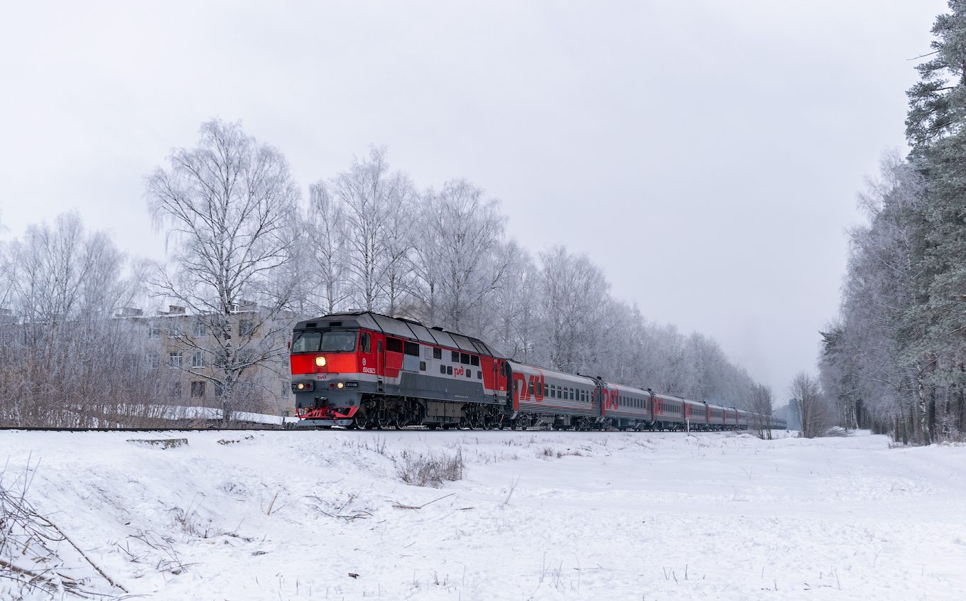 Поезда иваново фото ТЭП70-0362 - Фото - TrainFoto