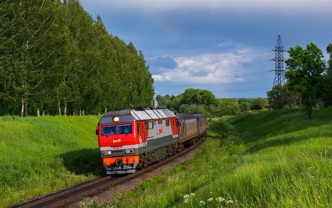 Поезда иваново фото ТЭП70БС-231 - Photo - RailGallery