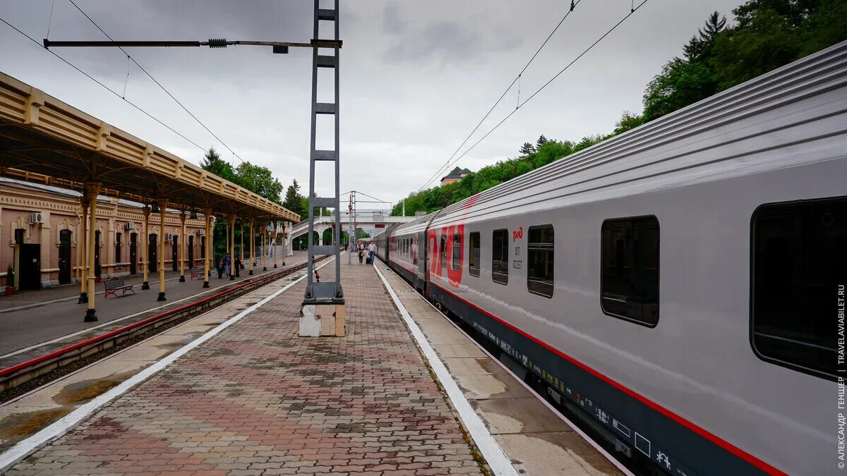 Поезда кисловодск москва фото Поезд Кисловодск - Адлер ТРЕВЕЛ АВИАБИЛЕТ Дзен