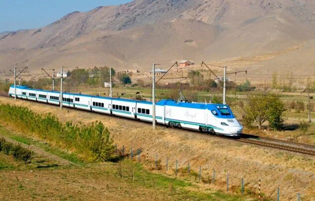 Поезда узбекистана фото High-speed train to Khiva to be launched in 2024