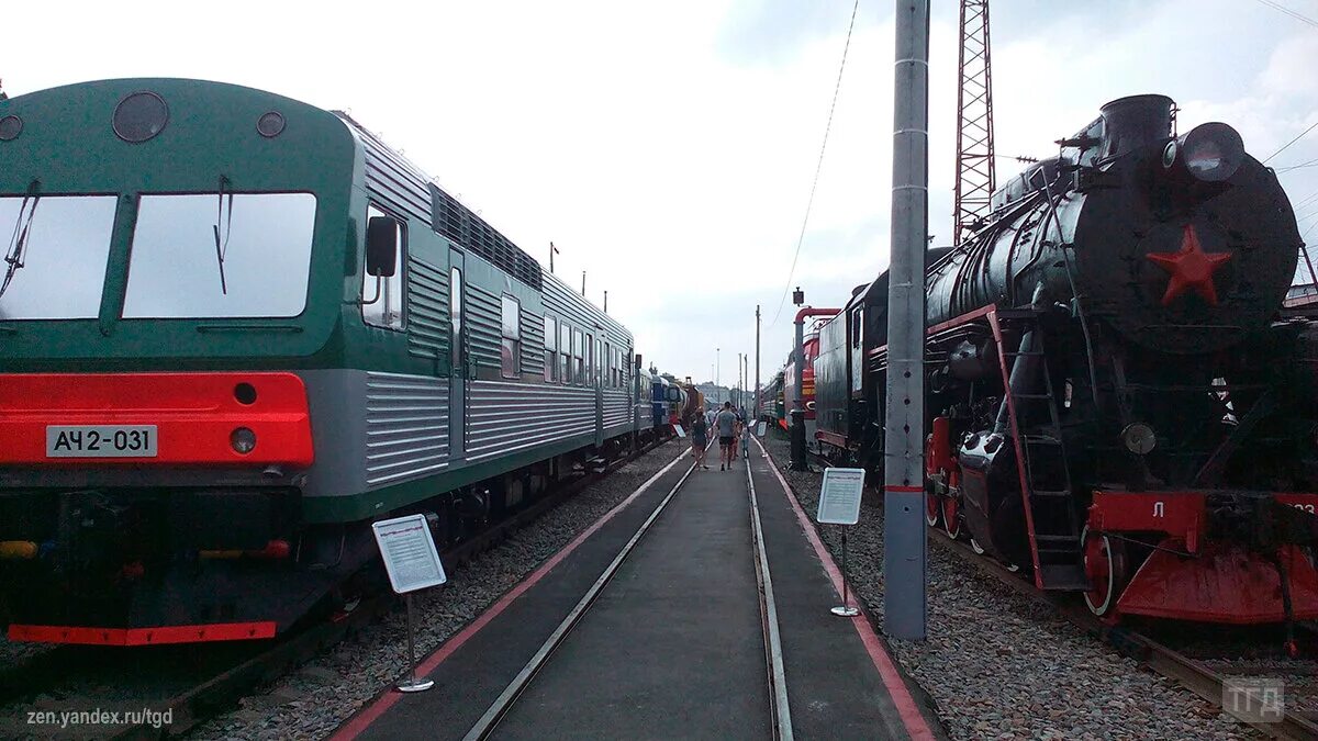 Поезда воронежа фото Выставка железнодорожной техники на станции Воронеж Судострой Дзен