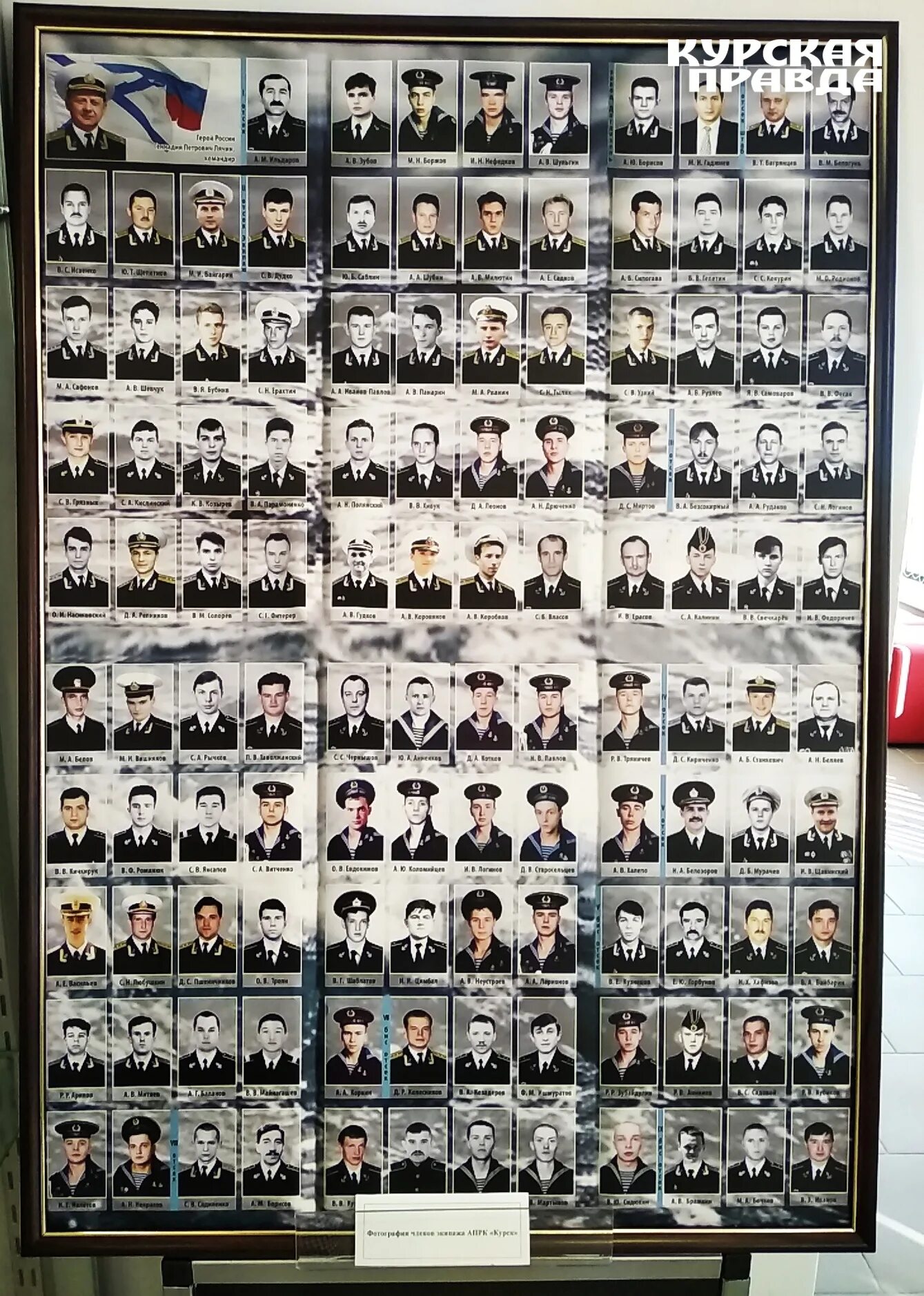 Погибшие на курске моряки фото В Курске вспоминают погибших моряков атомной подводной лодки "Курск" - Курская п