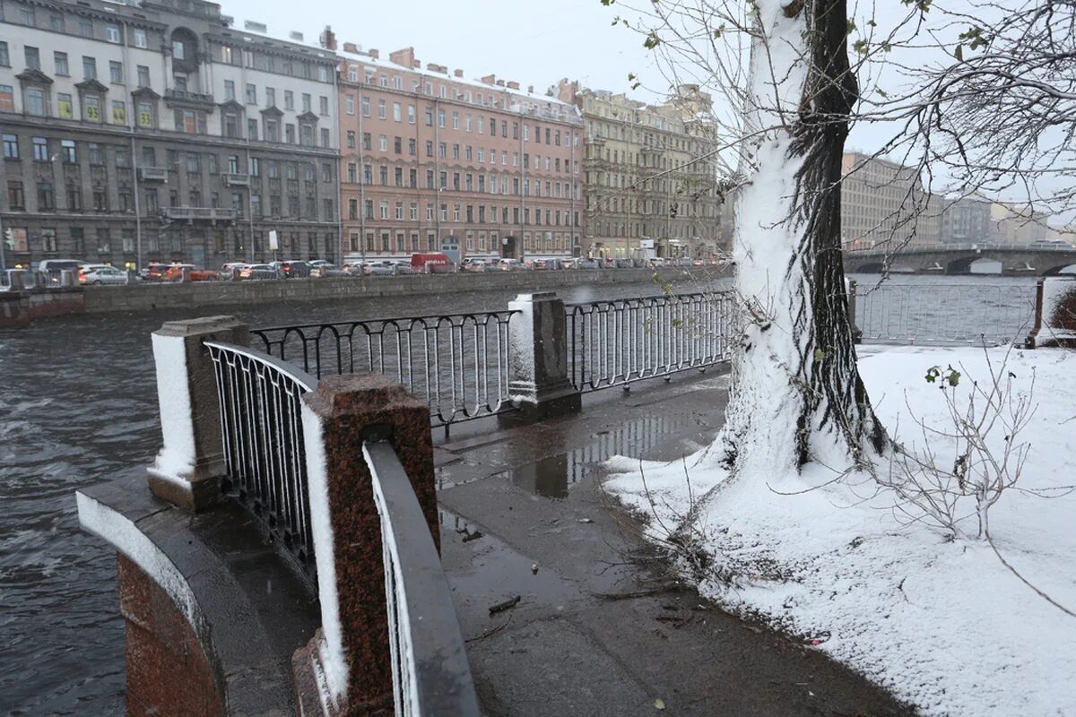 Погода питер фото В ближайшие дни снег не оставит Петербург, предупредил синоптик - АБН 24