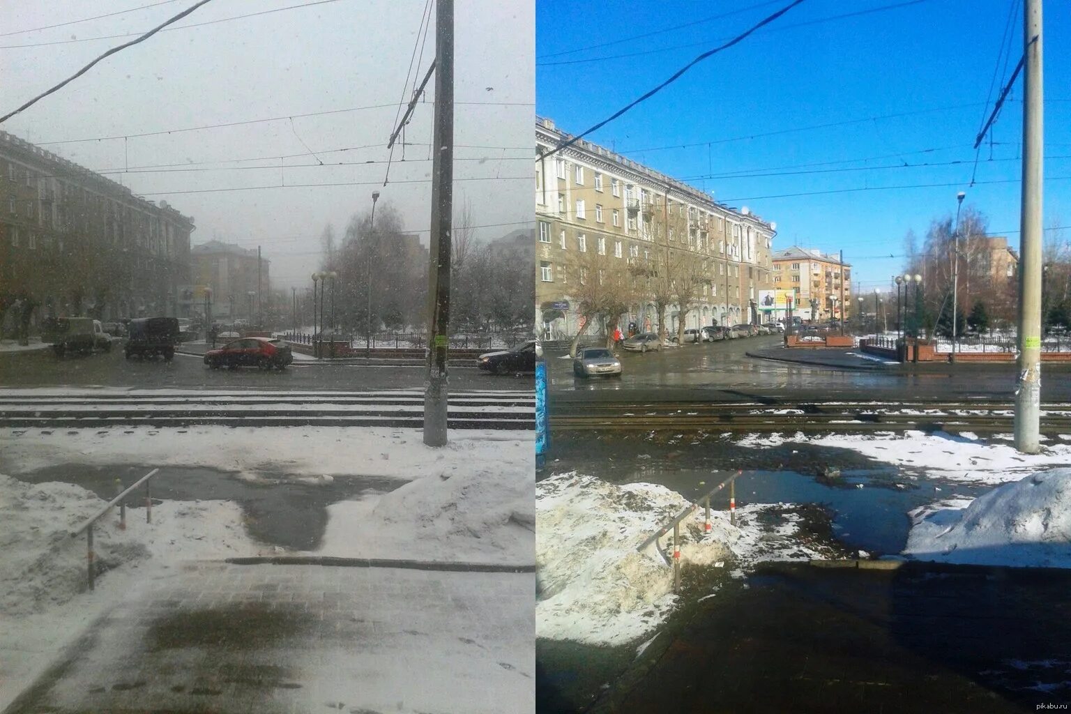 Погода в омске сейчас фото Погода в Омске Пикабу