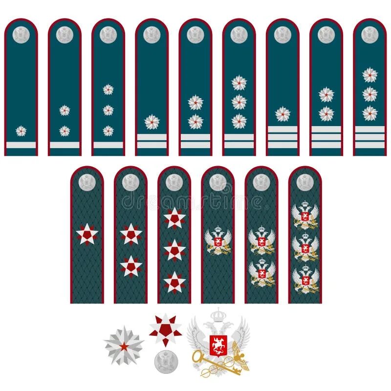 Погоны государственной гражданской службы фото Insignia of the Federal Tax Service of Russia Stock Vector - Illustration of ser