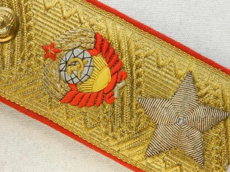 Погоны маршала россии фото Погоны повседневные генералов, ПЕХОТА, Маршал Советского Союза, образец 1943 год
