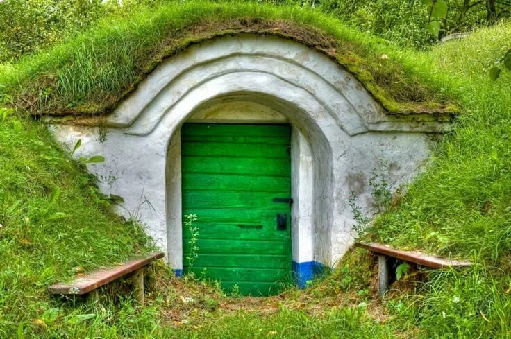 Погреб на даче фото Овощехранилище Root cellar, Backyard design, Backyard