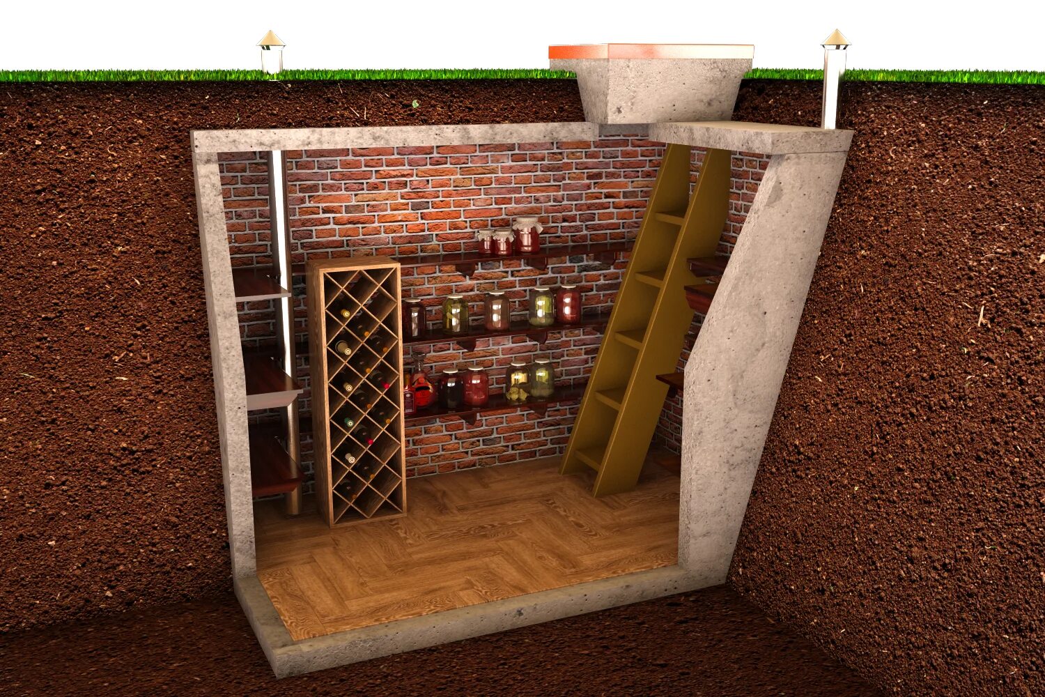 Погреб на даче своими руками пошагово Как сделать Погреб своими руками на даче и в доме: пошагово - Обзор