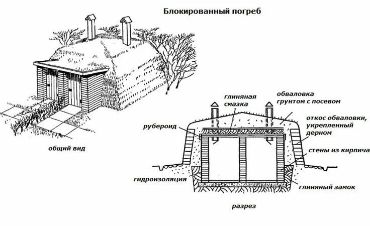 Погреб схема своими руками обвалованные дома фундамент: 11 тыс изображений найдено в Яндекс.Картинках Строи