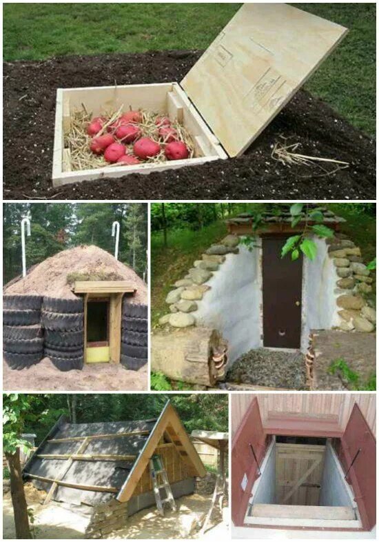 Погреб своими руками на даче пошагово фото 17 DIY Root Cellars For The Homestead Root cellar, Homestead survival, Homestead