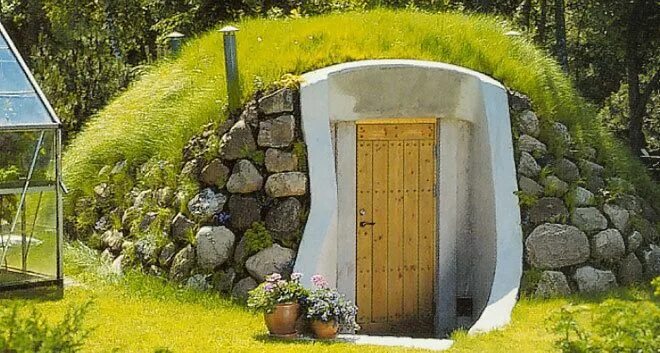 Погреб в земле фото Погреб своими руками: последовательная инструкция по возведению Идеи устройства 