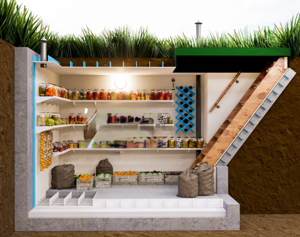 Погреб в земле фото Погреб из пластика купить в томске - купить по низкой цене на Яндекс Маркете