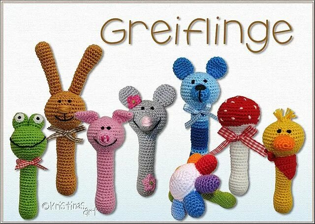Погремушка крючком схема for baby Ganchillo amigurumi, Tejidos en lana, Cerditos