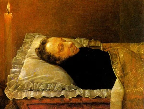 Похороны пушкина фото Файл:Pushkin at deathbed by A.A.Kozlov (1837, VMP).jpg - Вікіпедія