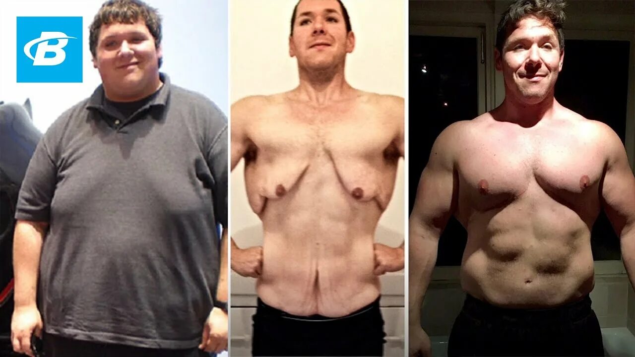 Похудел на 20 фото A Car Crash Motivated A 400-Pound Man To Transform His Body Jordan Grahm's Trans