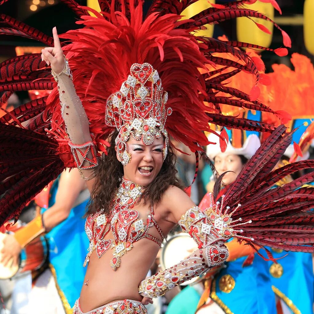 Похудевшая карнавал фото Asakusa Samba Carnival 2010 - Yay! I believe this carnival. Flickr