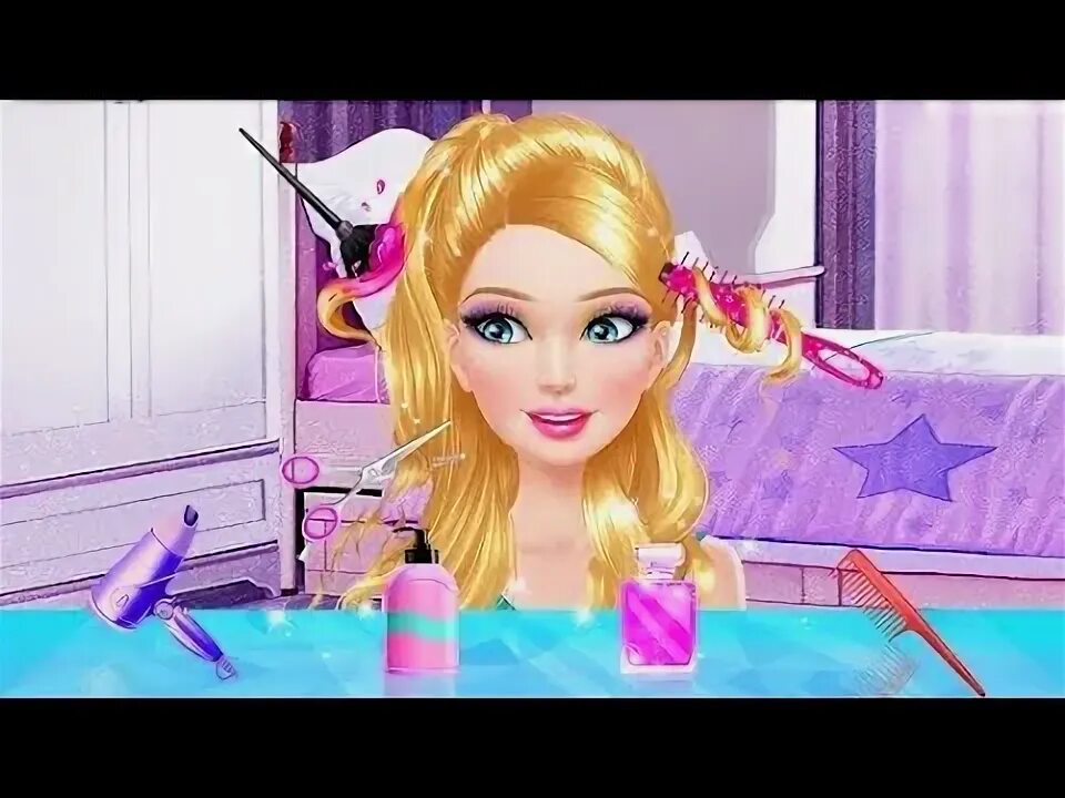 Поиграть макияж 2024 года Fashion Doll Dress Up Game - YouTube