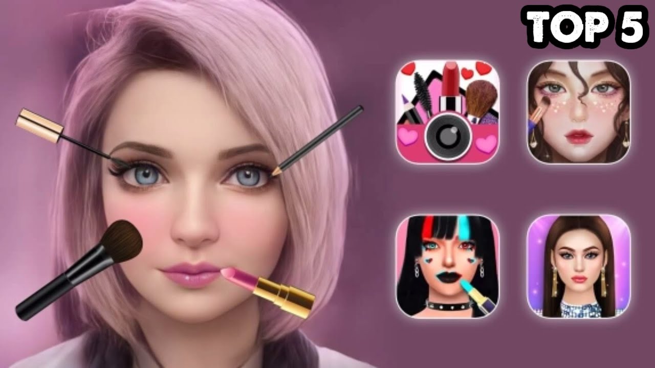 Поиграть макияж 2024 года Top 5 Best Makeup Games In Play Store Offline Best Makeover Games Android High G