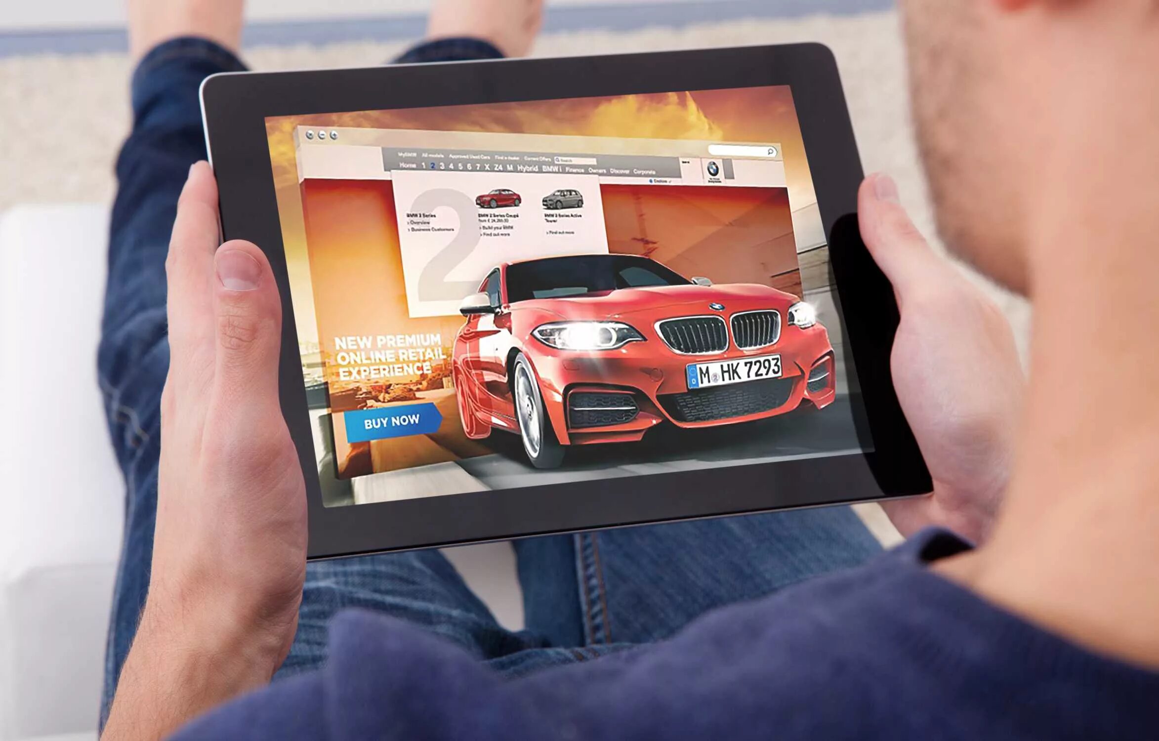 Поиск автомобиля по фото онлайн BMW Retail Online