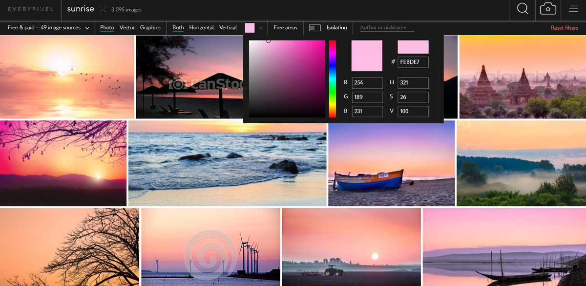 Поиск фото по цвету Фотостоки: где найти хорошие картинки и как не нарушить авторские права eSputnik