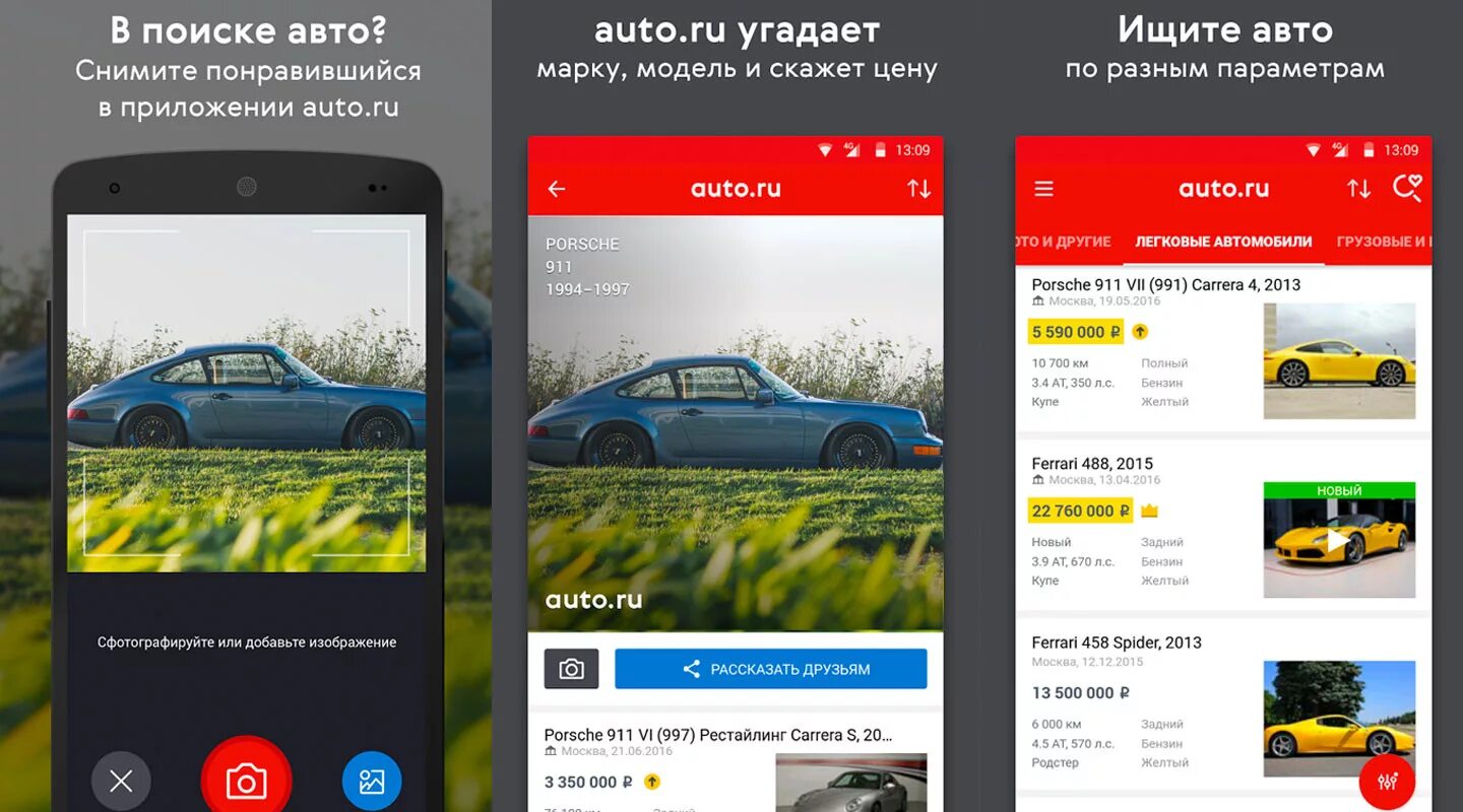Поиск машины по фото Появилось приложение, определяющее цену и марку автомобиля по фото