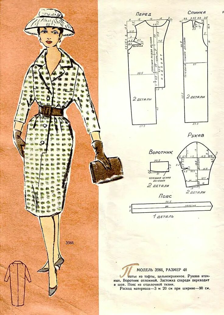 Поиск выкроек для шитья одежды Pin on Выкройки 50-х годов. Vintage sewing patterns free, Clothes sewing pattern