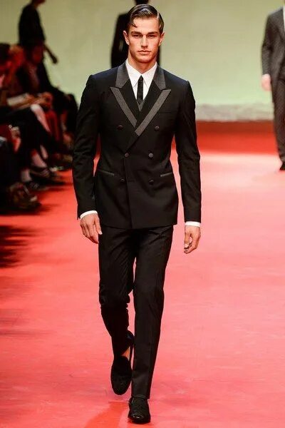 Показ мод мужских костюмов Dolce & Gabbana Spring 2015 Menswear Fashion Show Dolce and gabbana man, High fa