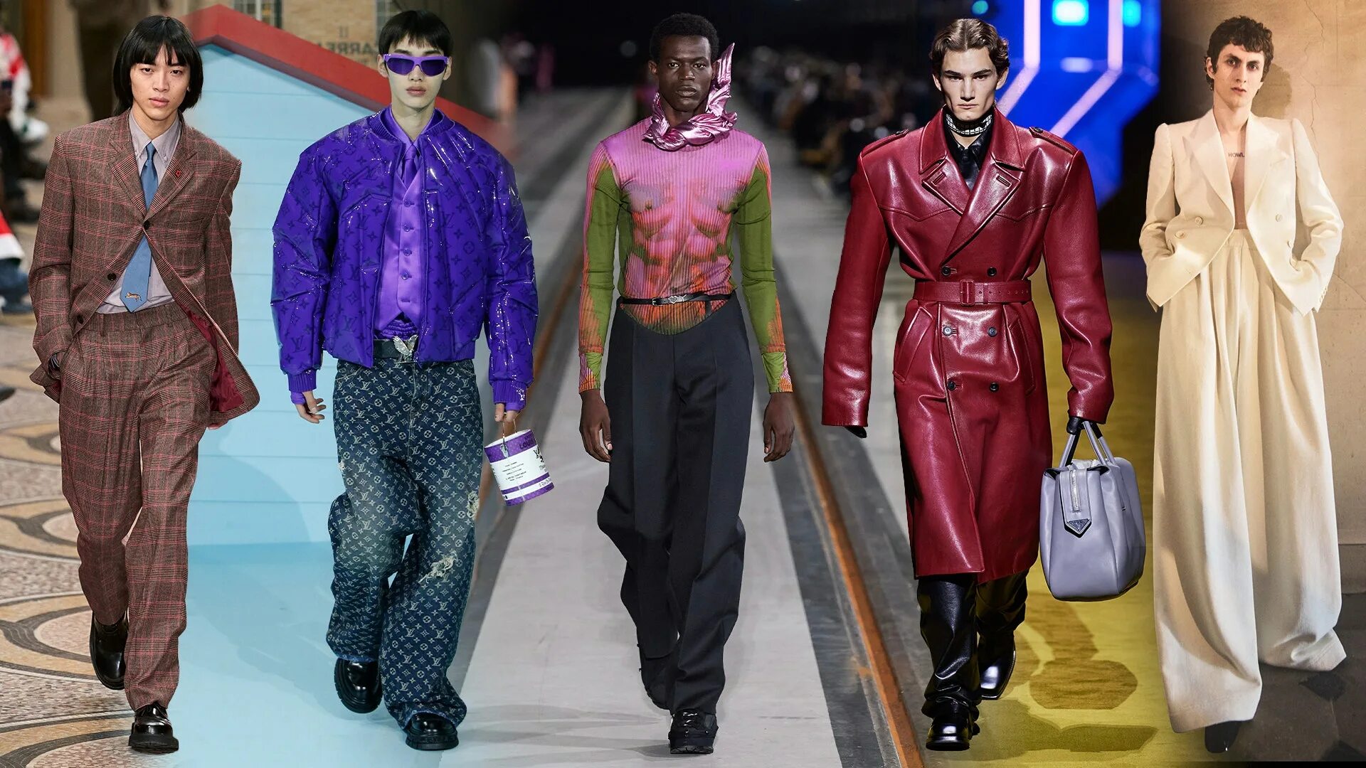 Показ мод мужской одежды 2024 10 Menswear Trends From the Fall 2022 Collections Vogue