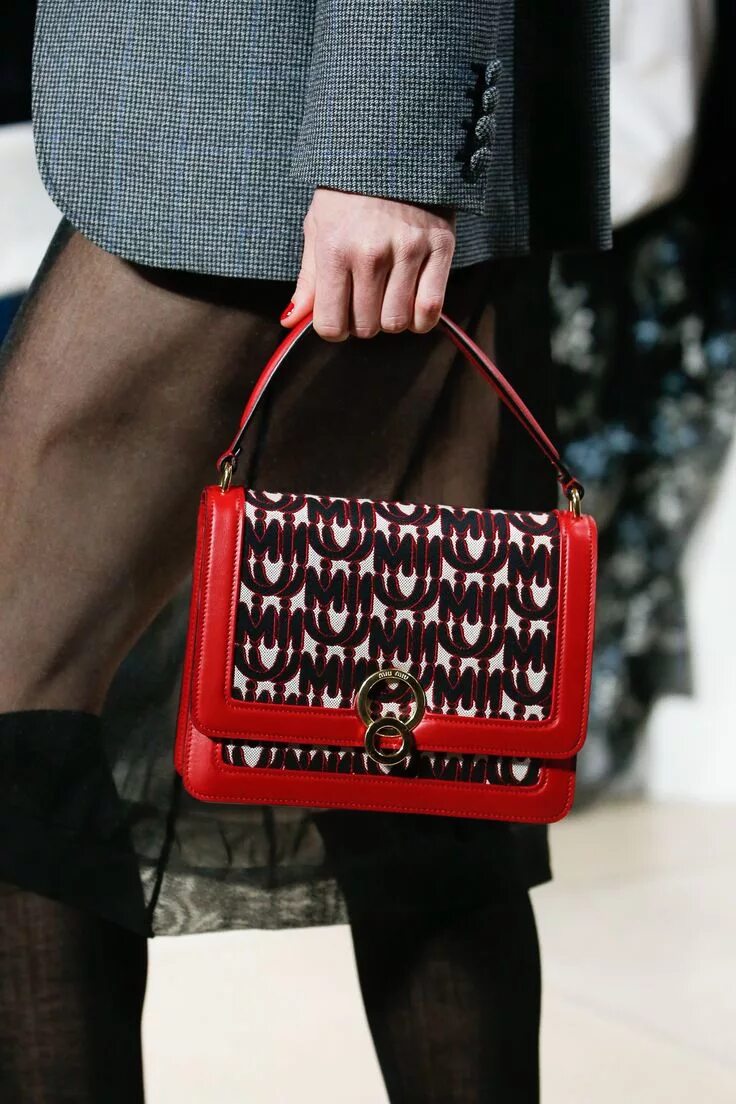 Показ сумочек Miu Miu Spring 2019 Ready-to-Wear Fashion Show Miu miu, Miu miu handbags, Ready 