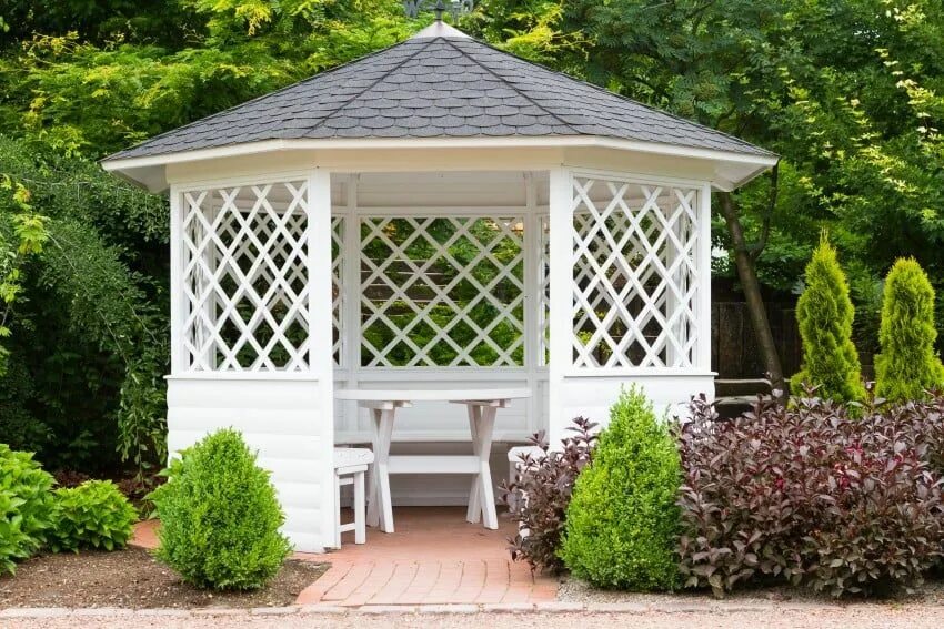 Показать беседки для дачи фото 30 Outdoor Garden Gazebos - Kiosks - Pergolas - Pavilion Ideas (PICTURES) Garden