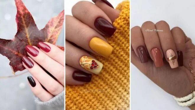 Показать дизайн ногтей самые модные осень фото Маникюр Stylish nails, Nails, Beauty