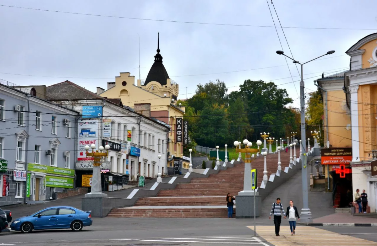 Показать фото брянска Улицы брянска