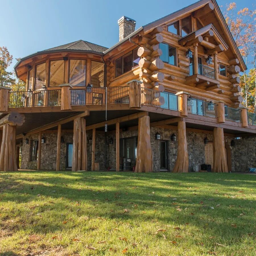 Показать фото деревянные дома Log Homes Canada - Hand Crafted Log Homes - YouTube